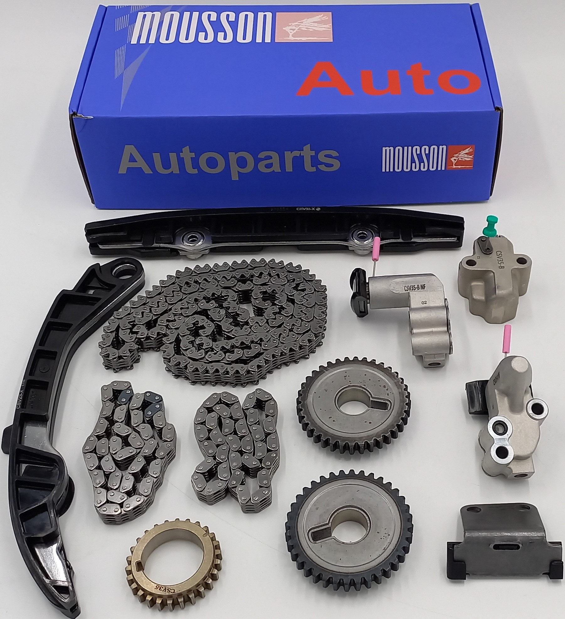 Комплект цепи ГРМ Nissan vq35 2,5-3,5l (196 зв.) Mousson STKVQ35DE
