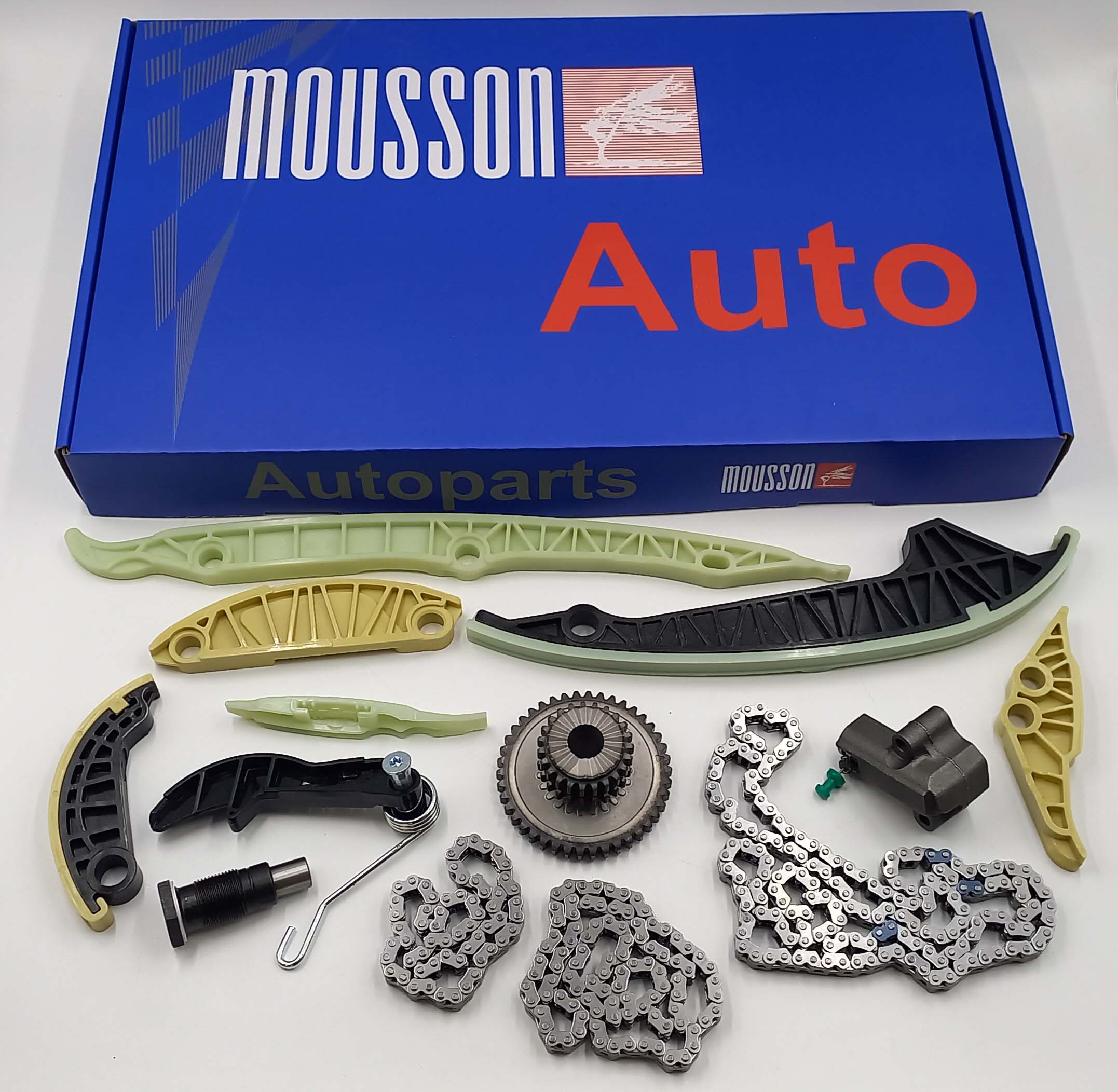 Комплект цепи ГРМ VAG 2,0l cbf/cbfa gen1 - Mousson STKCBFA