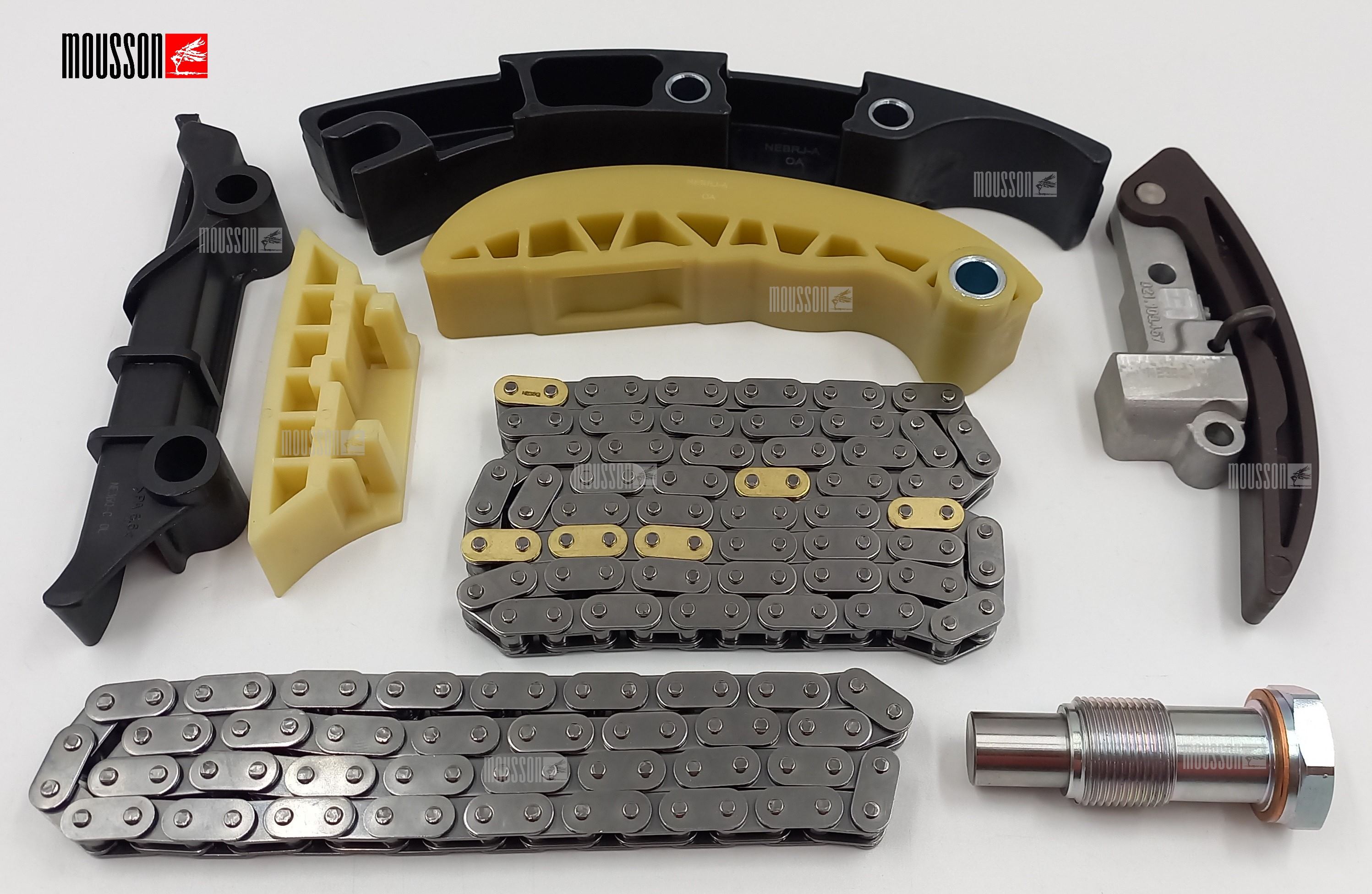Комплект цепи ГРМ VAG 2.3/2.8/3.2l aqn/aqp/bub/brj - Mousson STK32EA835