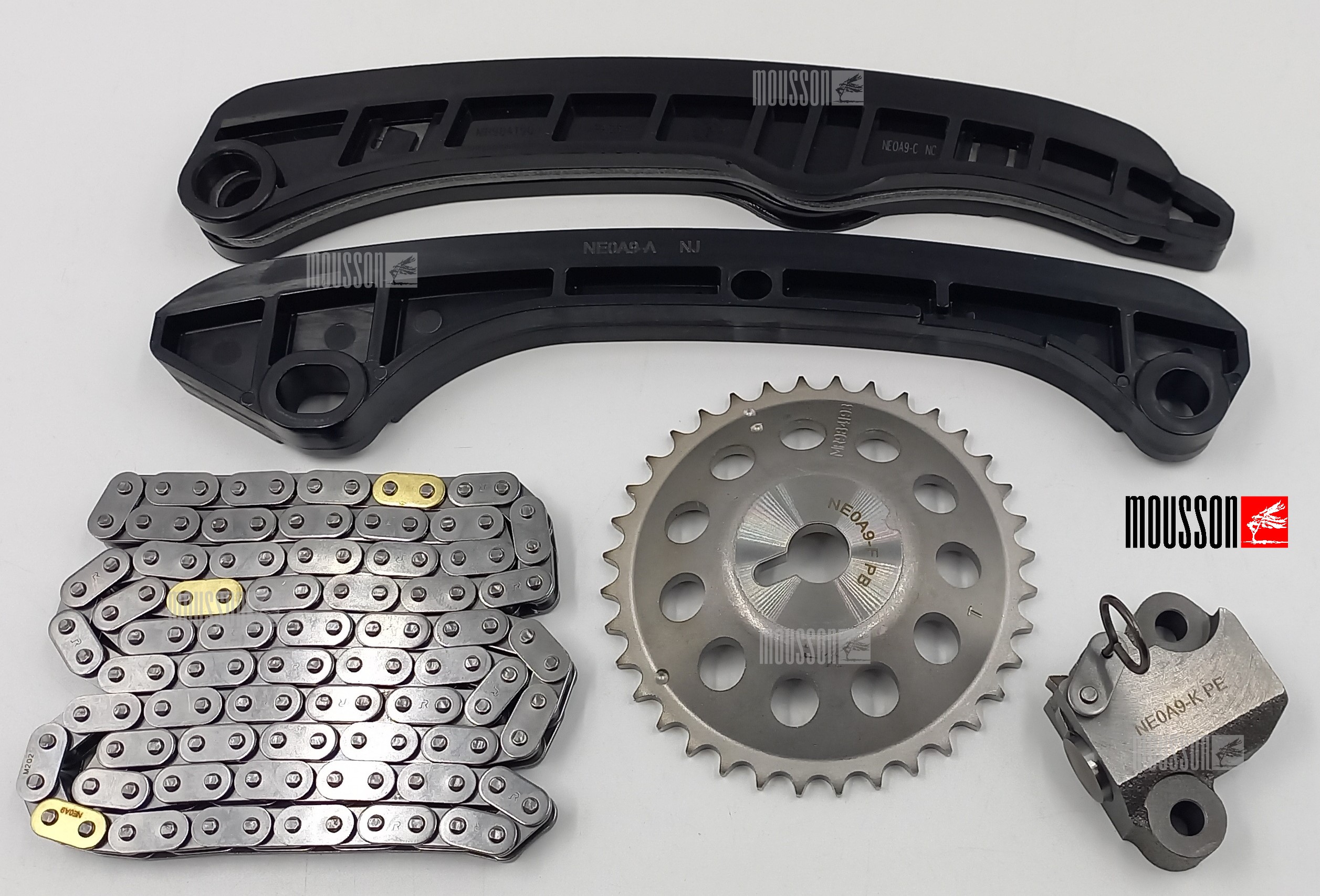Комплект цепи ГРМ Mitsubishi 1,6l - Mousson STK4A9