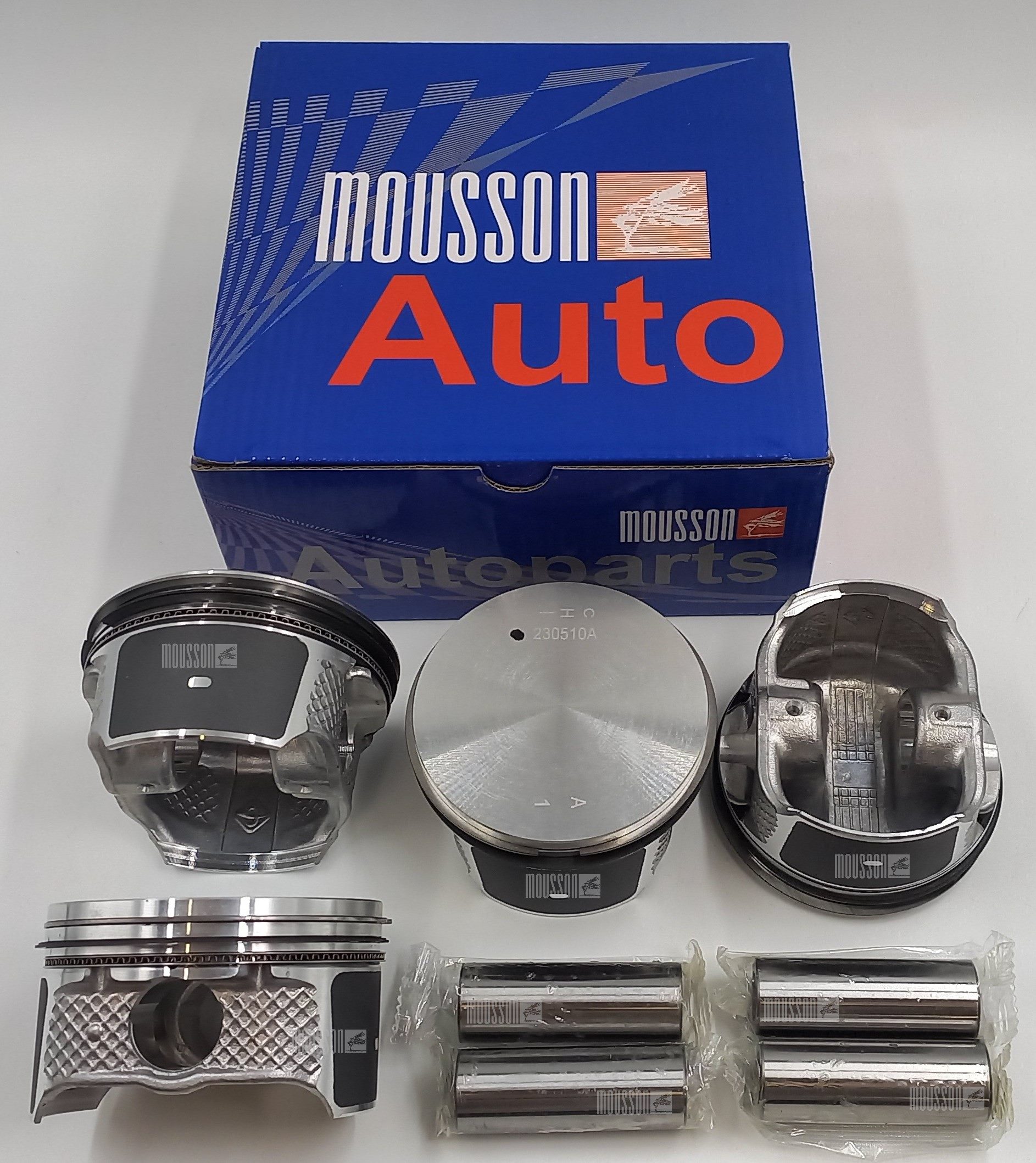 Поршень кольца комплект Ford 1,8l на 1 цилиндр - Mousson SPRQQDASTD