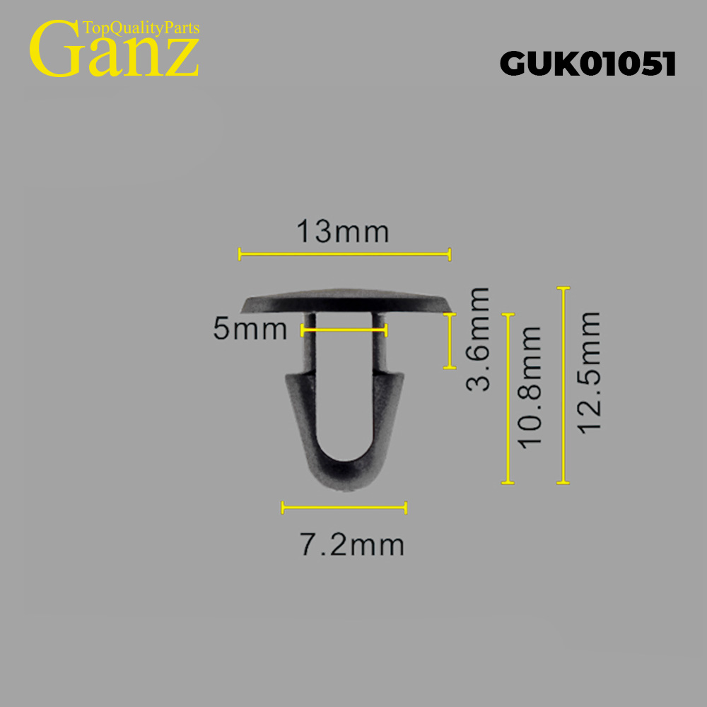 Клипса универсальная - GANZ GUK01051