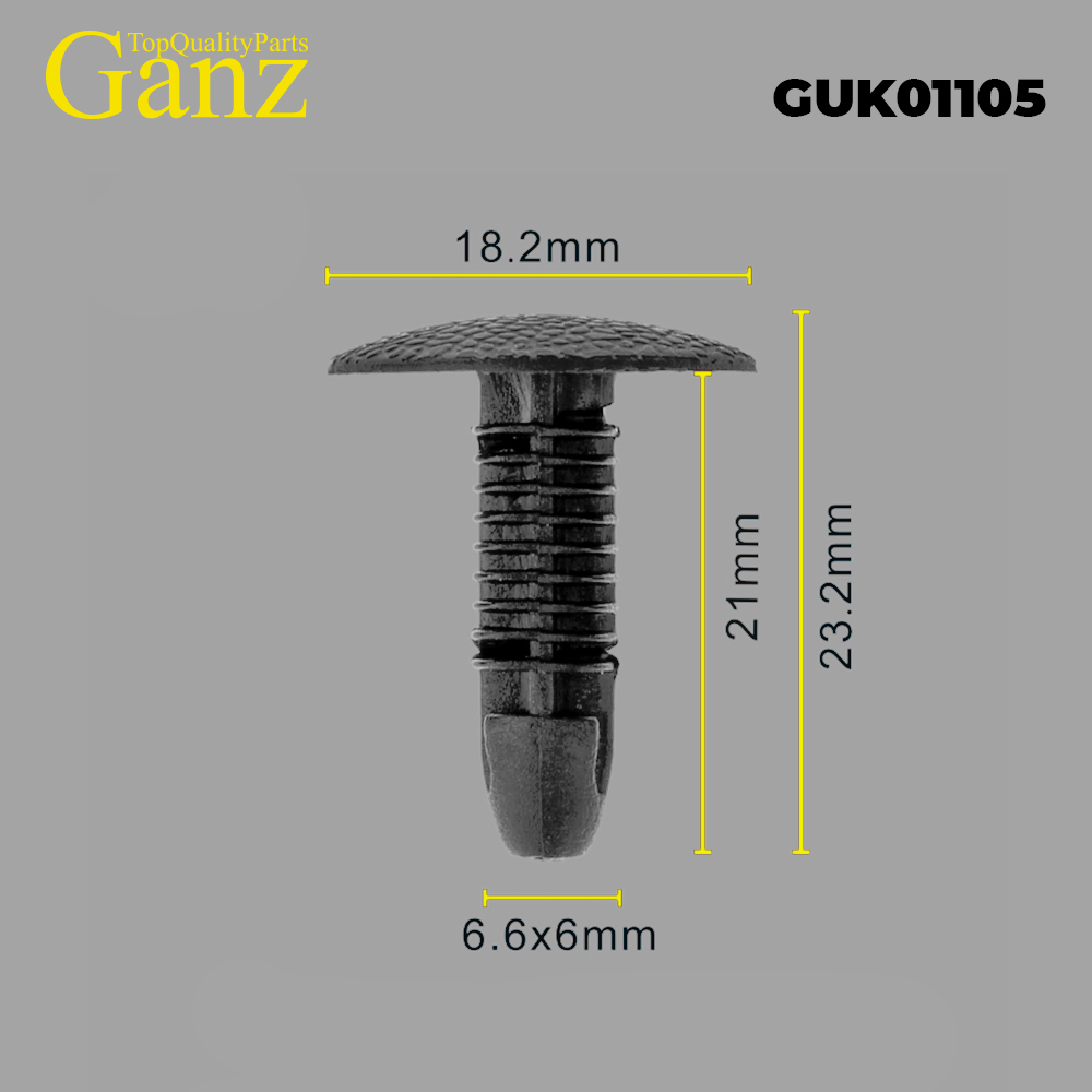 Клипса универсальная - GANZ GUK01105
