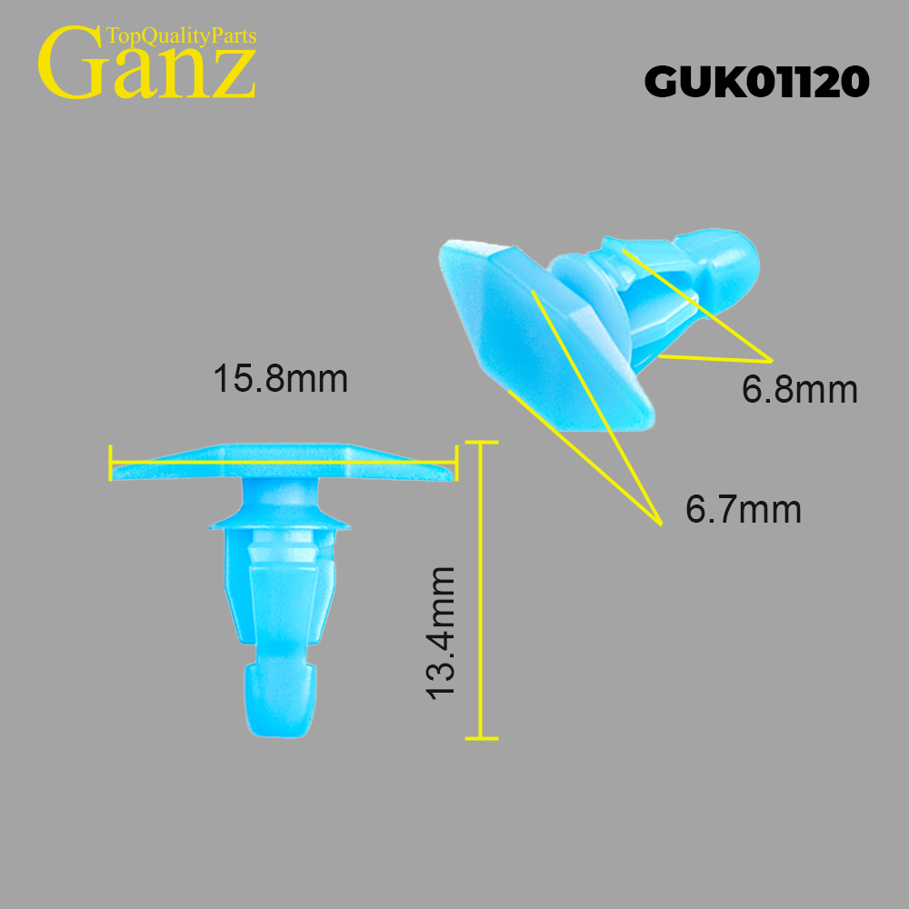 Клипса универсальная - GANZ GUK01120