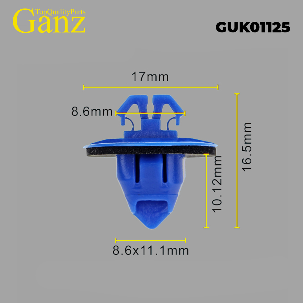 Клипса универсальная - GANZ GUK01125