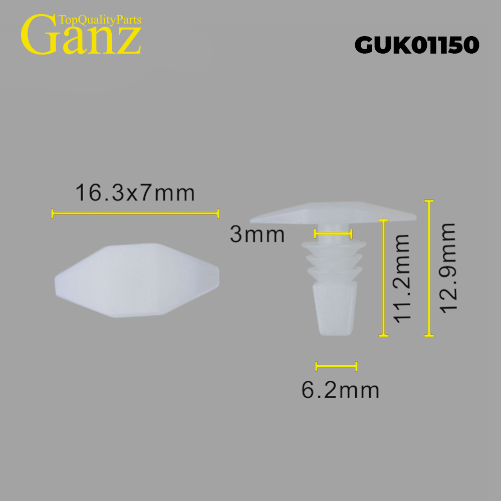 Клипса универсальная - GANZ GUK01150