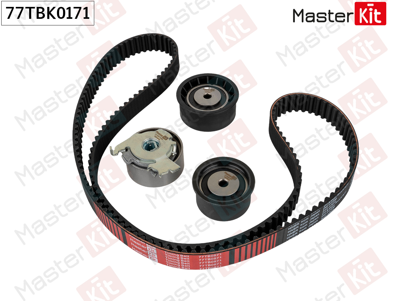 Комплект ремня ГРМ - Master KiT 77TBK0171