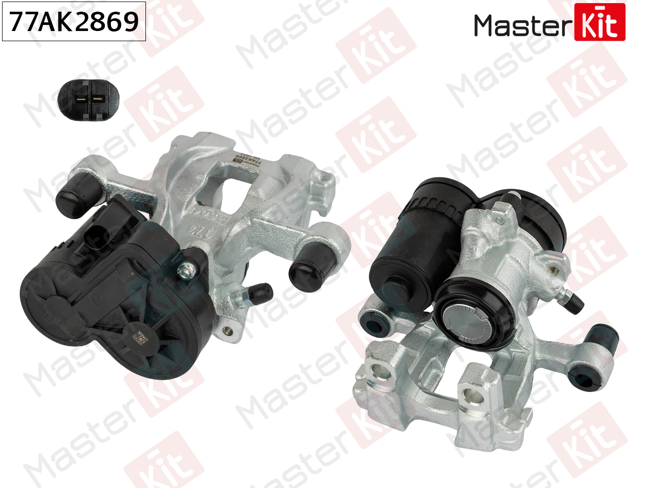 Суппорт тормозной | зад лев | - Master KiT 77AK2869