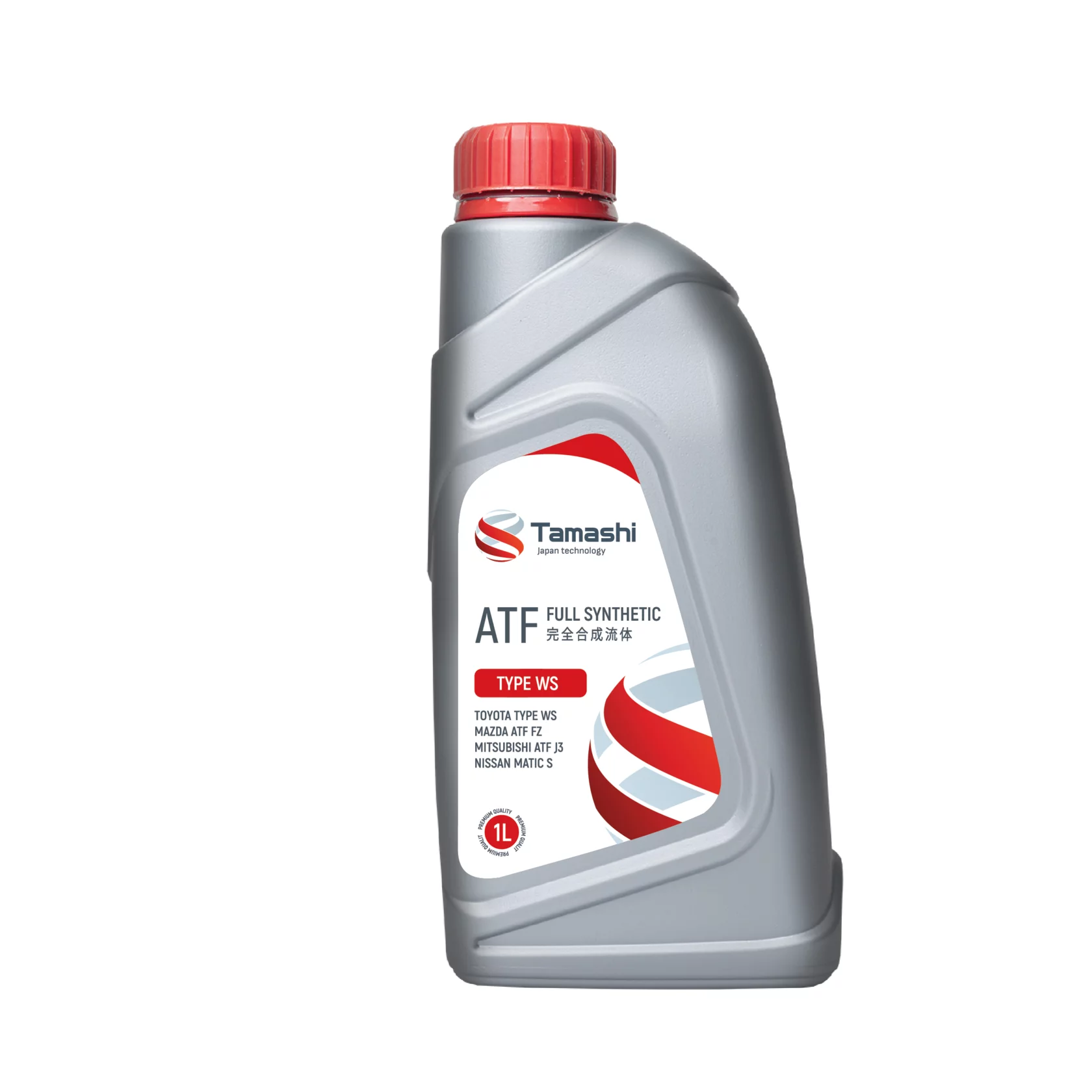 Масло трансмиссионное 1Л ATF WS (toyota type ws/mazda ATF fz/mitsubishi ATF j3/nissan matic S) - TAMASHI ATFTWS1