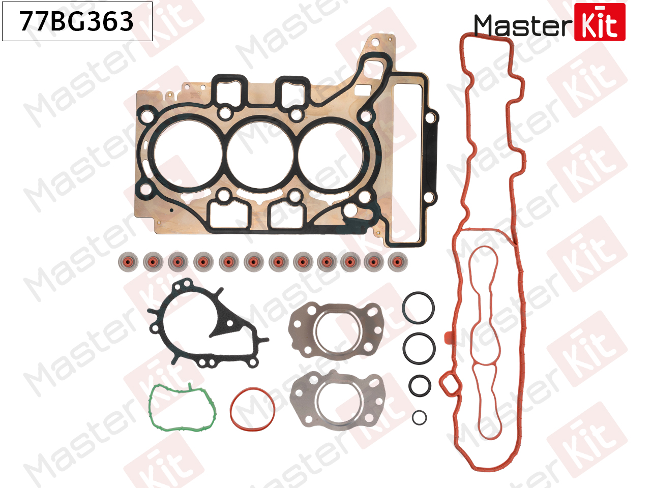 Комплект прокладок головки блока цилиндров - Master KiT 77BG363