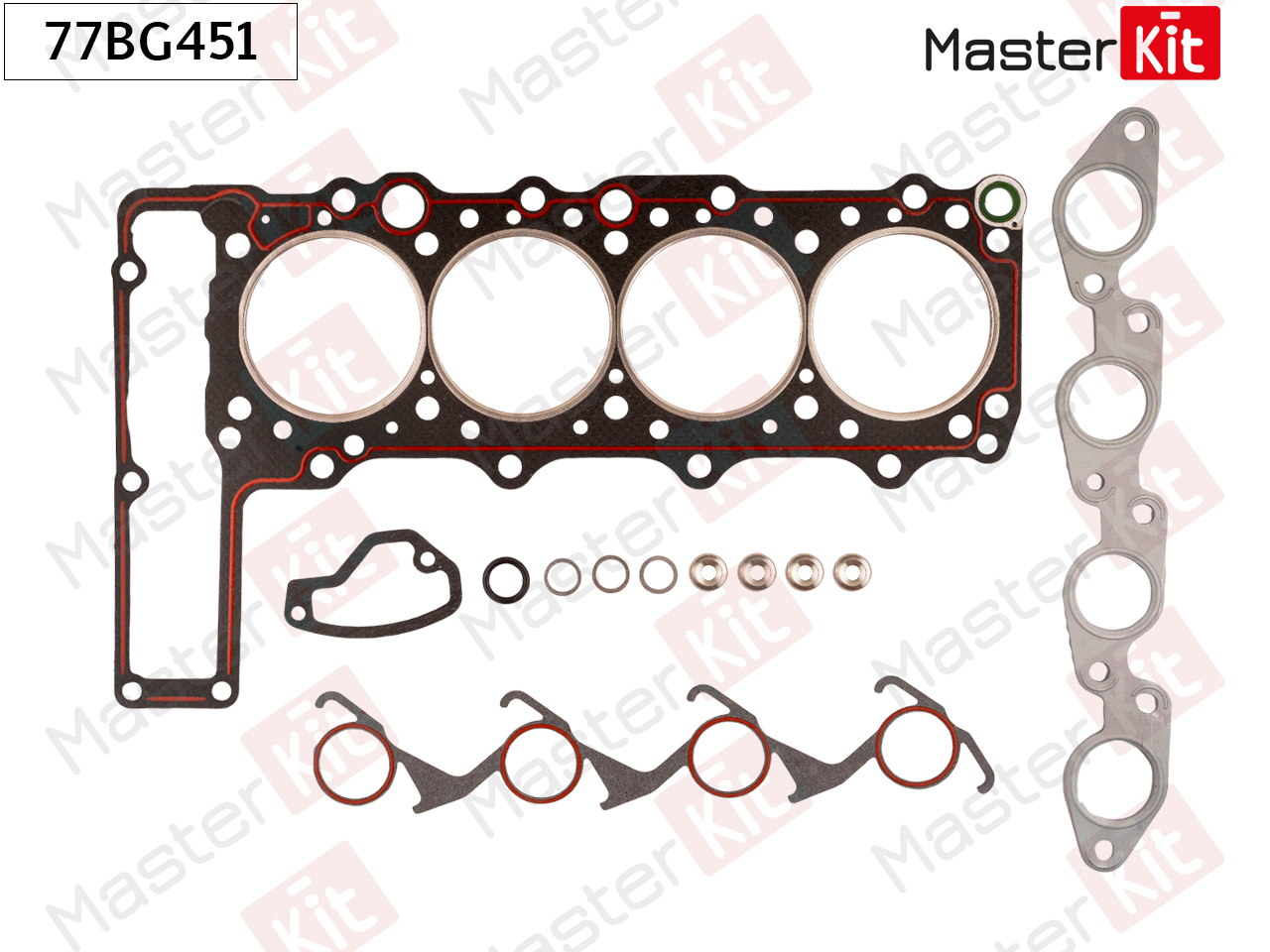 Комплект прокладок головки блока цилиндров - Master KiT 77BG451