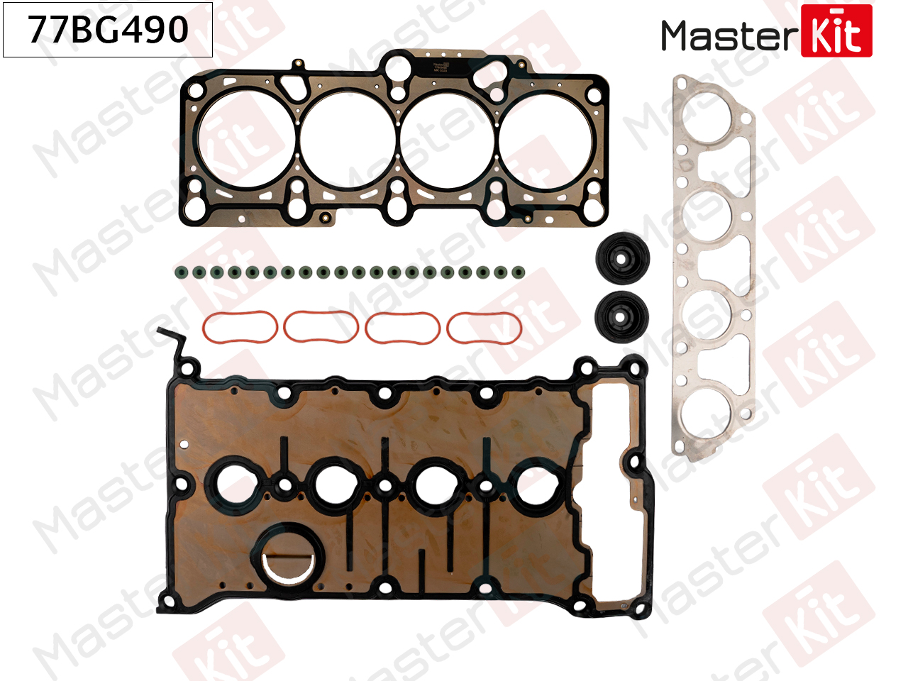 Комплект прокладок головки блока цилиндров - Master KiT 77BG490