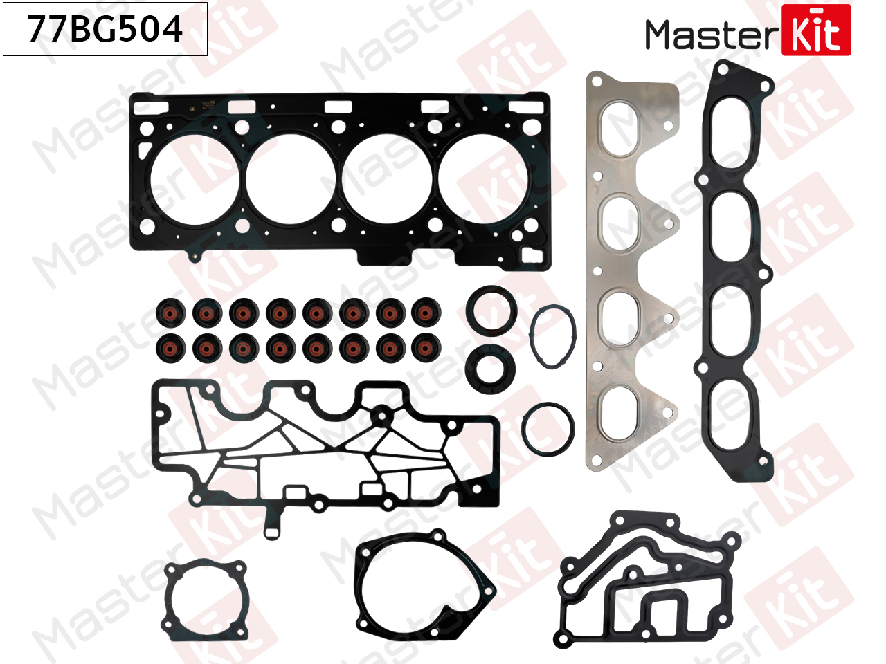Комплект прокладок головки блока цилиндров - Master KiT 77BG504