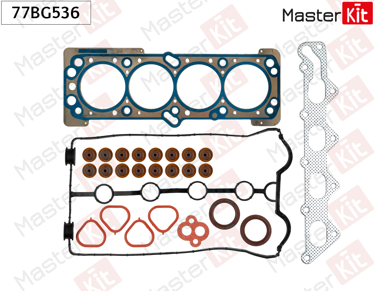 Комплект прокладок головки блока цилиндров - Master KiT 77BG536