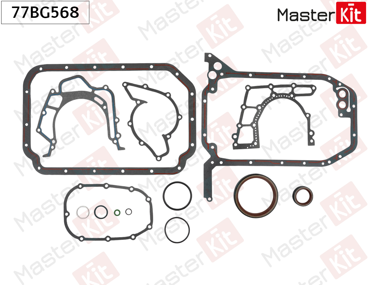 Комплект прокладок картера двигателя - Master KiT 77BG568