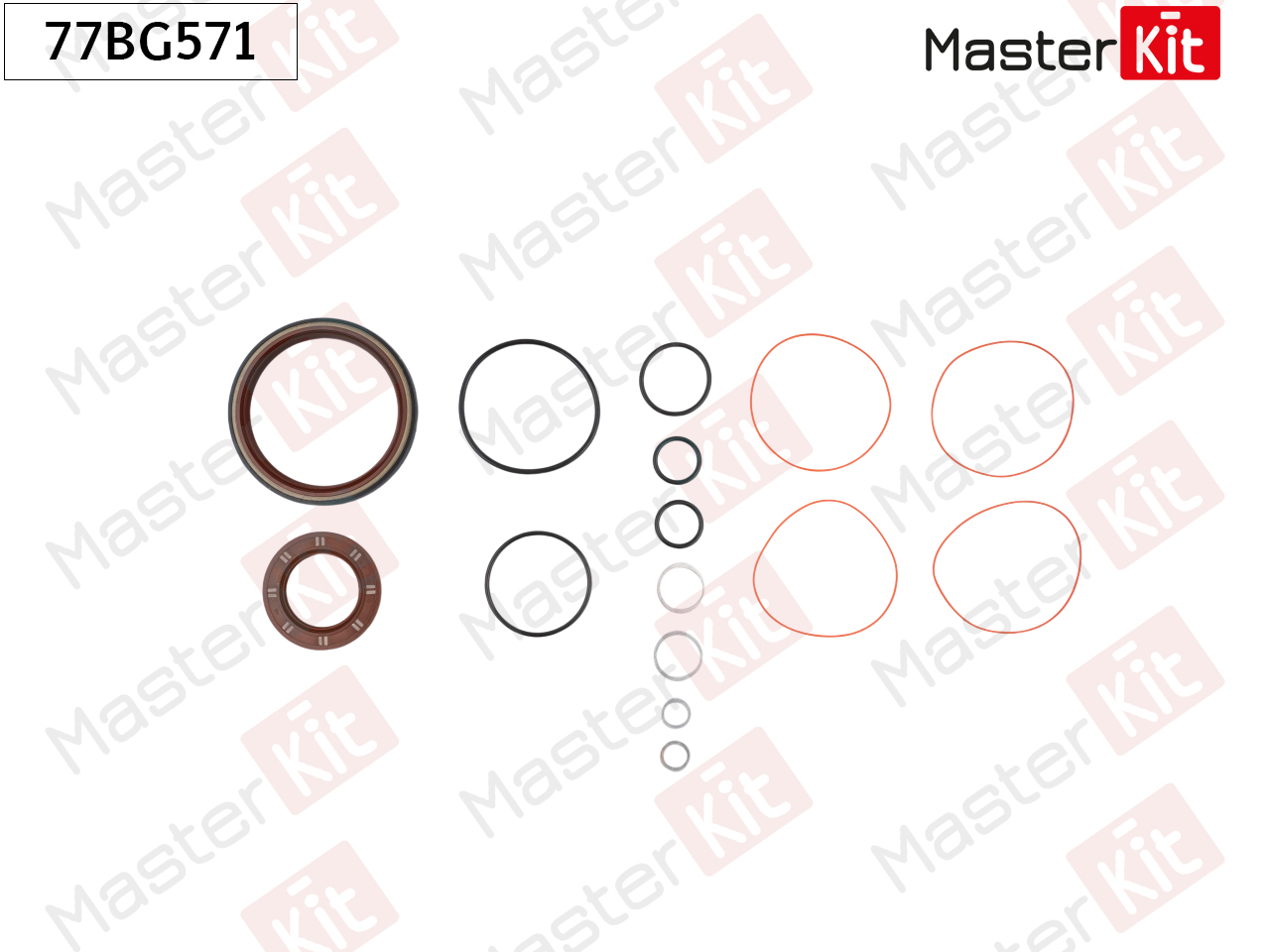 Комплект прокладок картера двигателя - Master KiT 77BG571