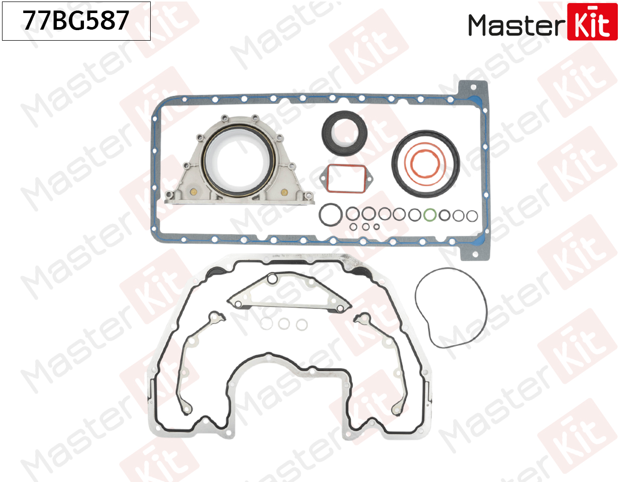 Комплект прокладок картера двигателя - Master KiT 77BG587