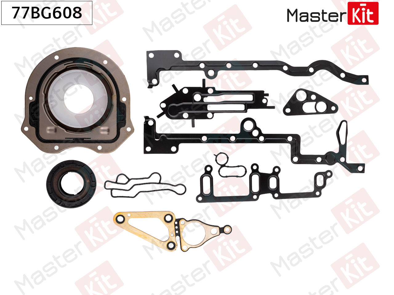 Комплект прокладок картера двигателя - Master KiT 77BG608