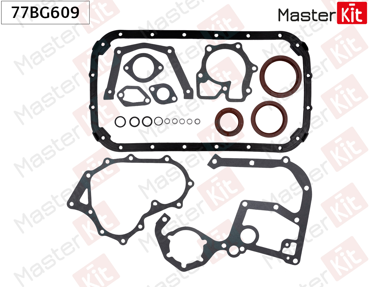 Комплект прокладок картера двигателя - Master KiT 77BG609