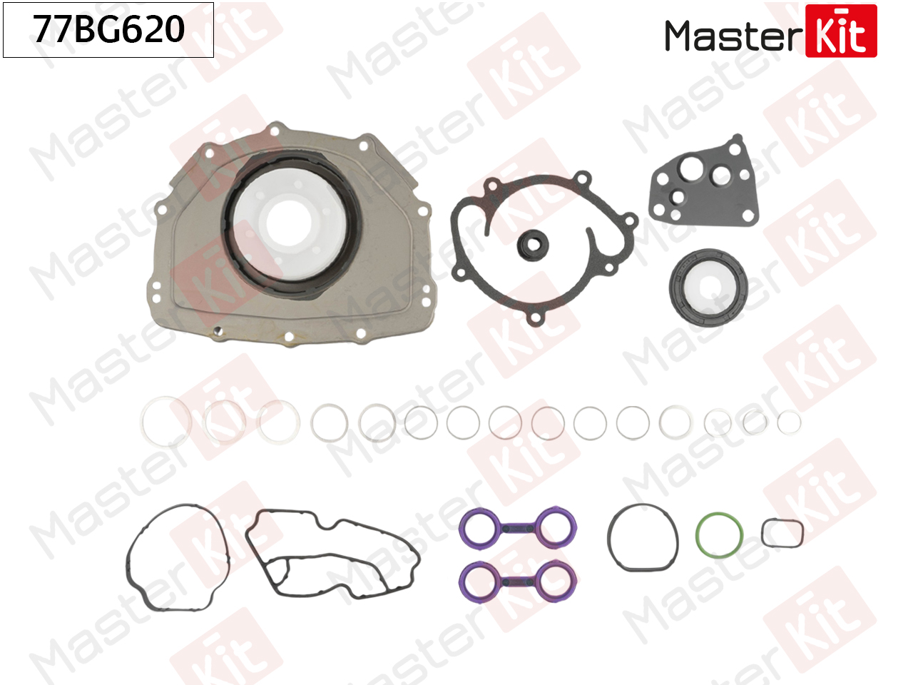 Комплект прокладок картера двигателя - Master KiT 77BG620