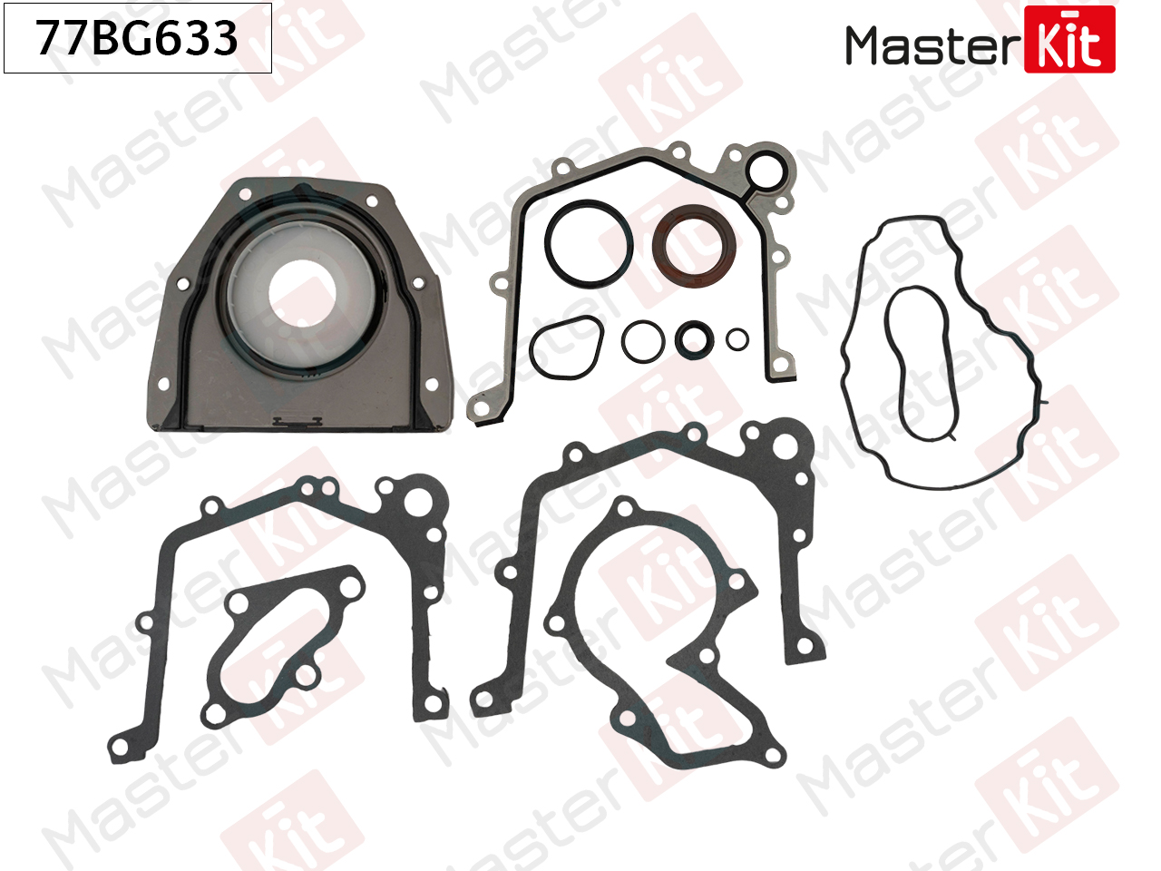 Комплект прокладок картера двигателя - Master KiT 77BG633