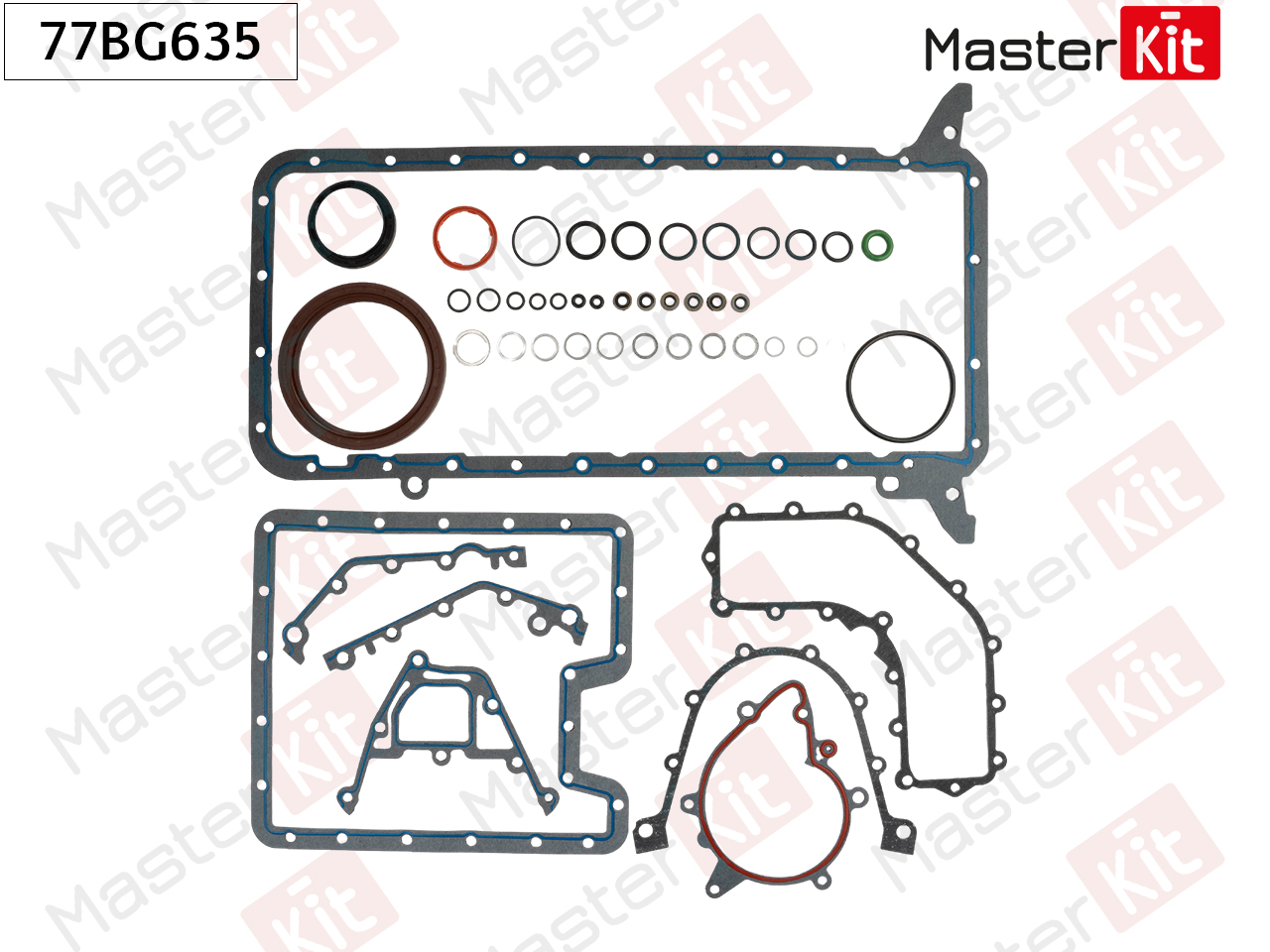 Комплект прокладок картера двигателя - Master KiT 77BG635