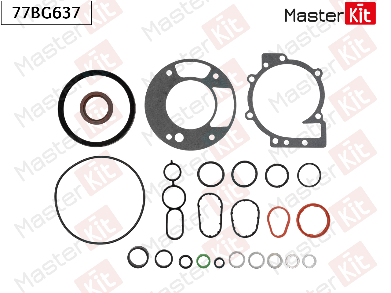 Комплект прокладок картера двигателя - Master KiT 77BG637