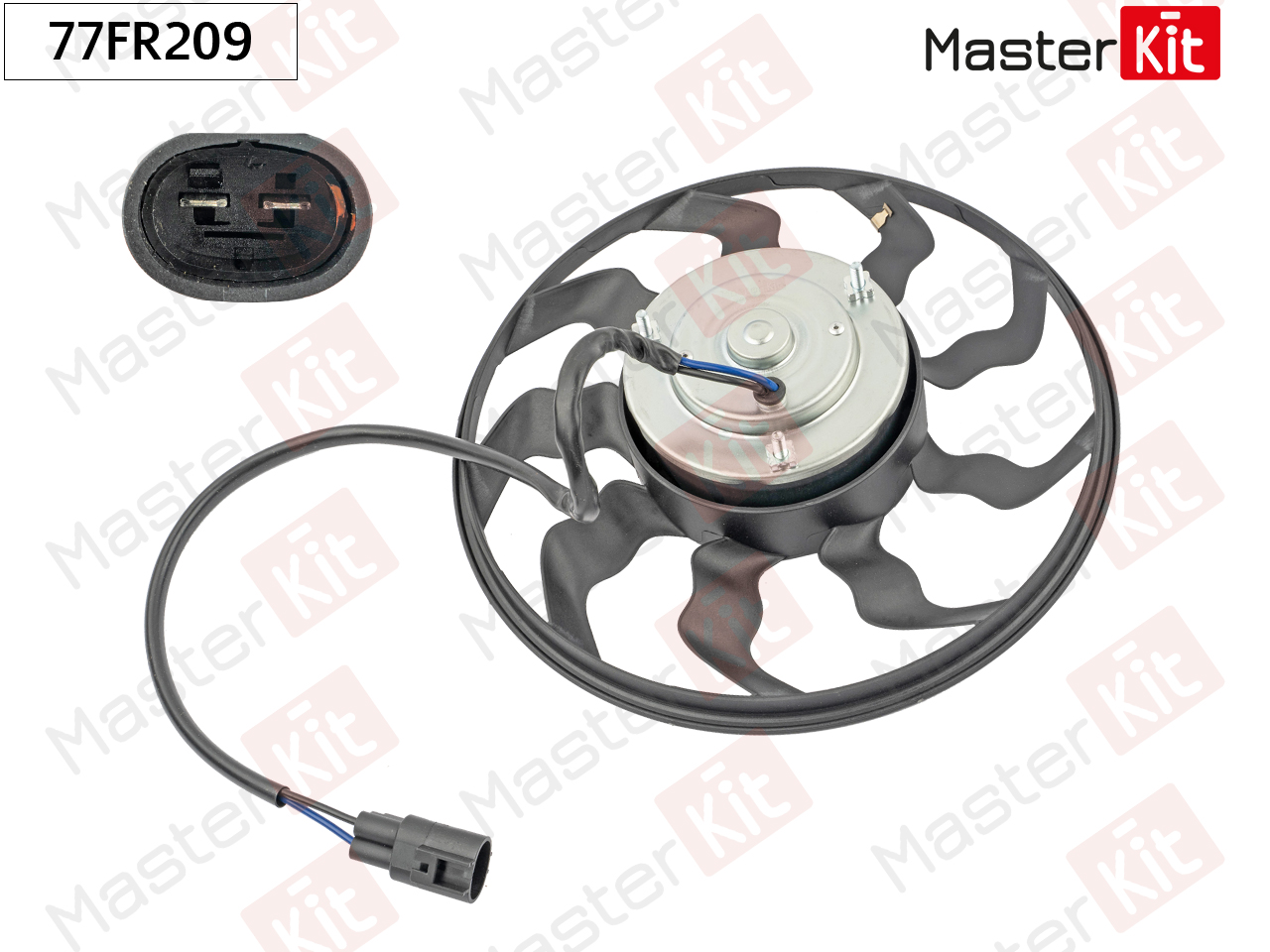 Вентилятор охлаждения радиатора - Master KiT 77FR209