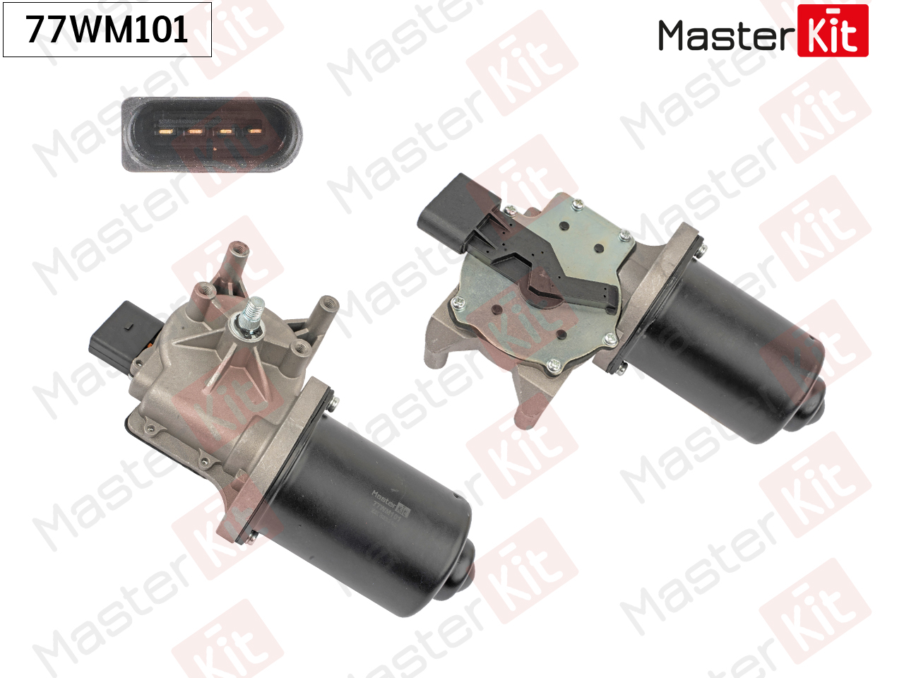 Мотор стеклоочистителя | перед | - Master KiT 77WM101
