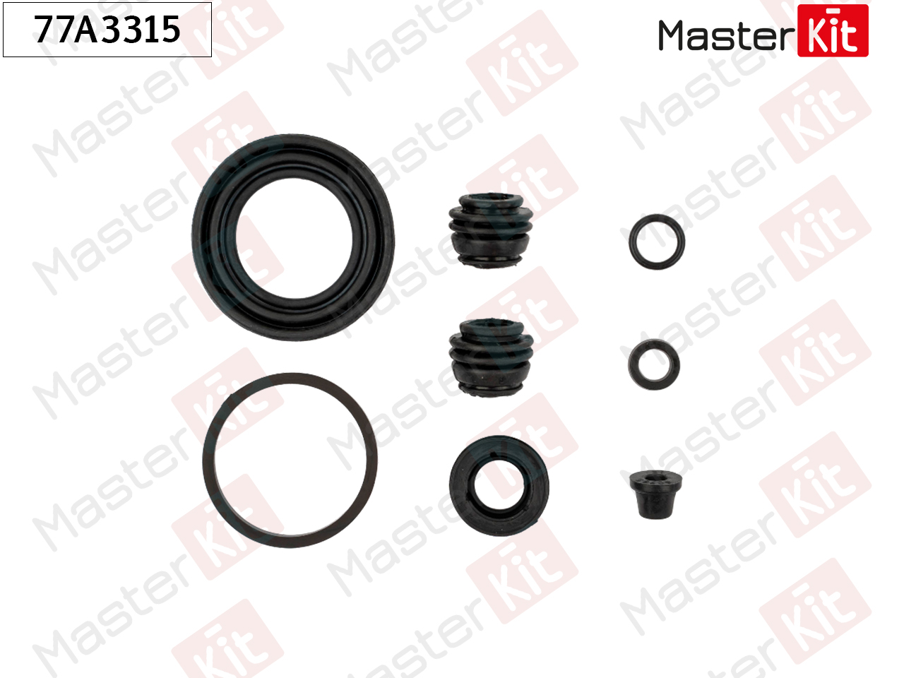 Ремкомплект тормозного суппорта - Master KiT 77A3315