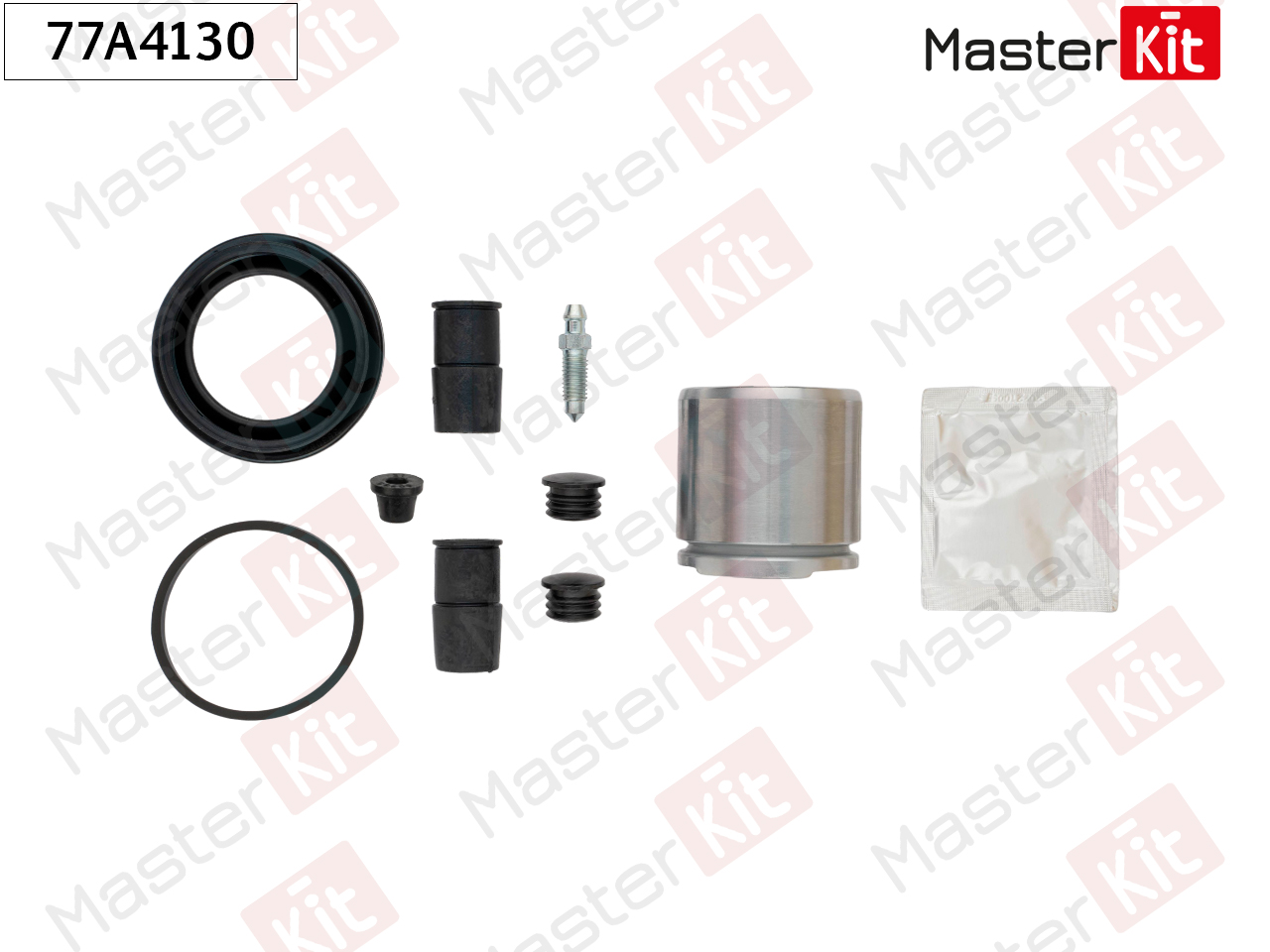 Ремкомплект тормозного суппорта + поршень - Master KiT 77A4130