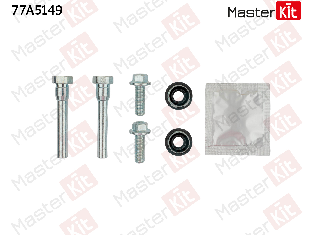 Ремкомплект направляющих тормозного суппорта - Master KiT 77A5149
