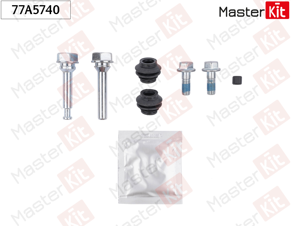 Ремкомплект направляющих тормозного суппорта - Master KiT 77A5740