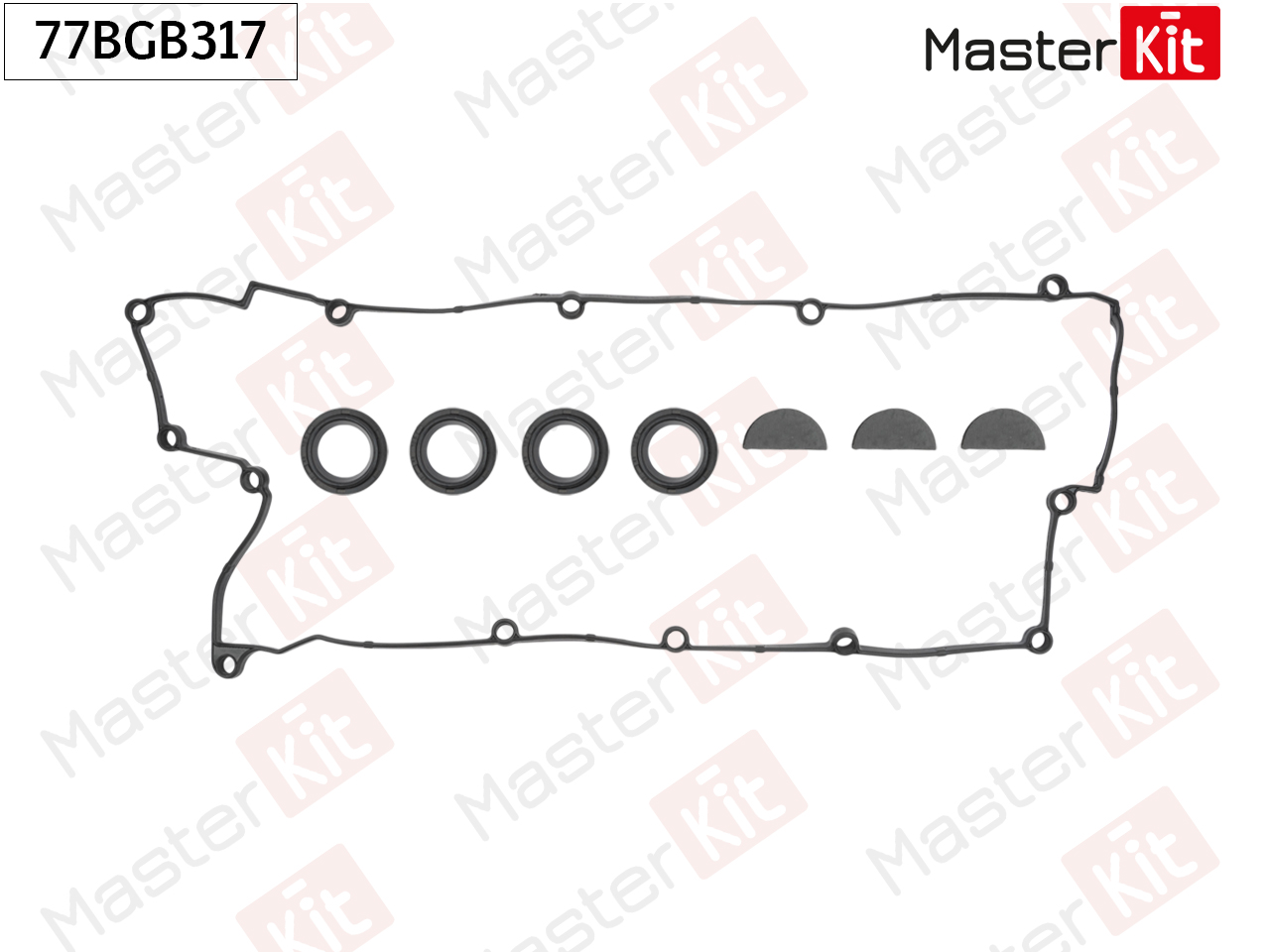 Комплект прокладок крышки клапанов - Master KiT 77BGB317