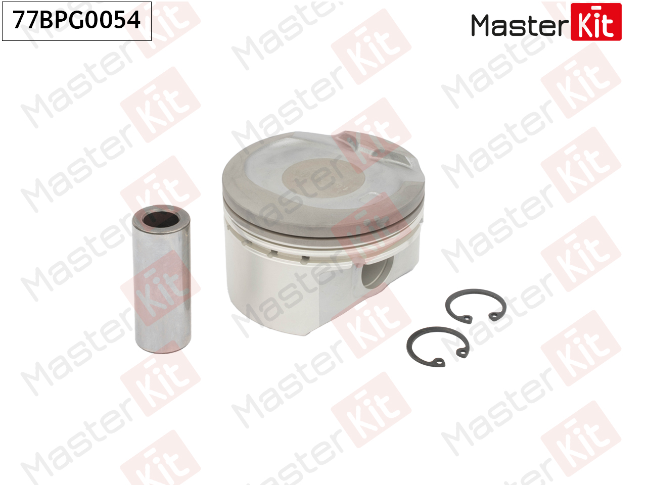 Поршень с пальцем (без колец) (1шт) (1,0) - Master KiT 77BPG0054