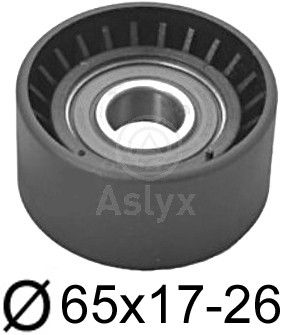 Паразитный / ведущий ролик, поликлиновой ремень - Aslyx AS-521155