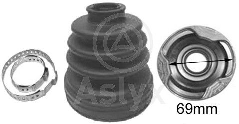 Комплект пыльника, приводной вал - Aslyx AS-200441