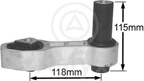 Подвеска, двигатель - Aslyx AS-506470