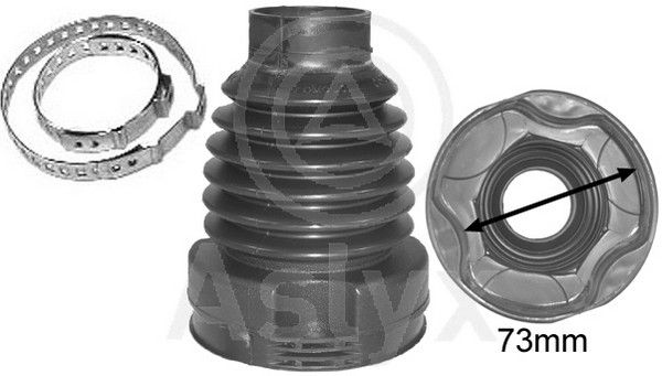 Комплект пыльника, приводной вал - Aslyx AS-501380