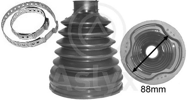 Комплект пыльника, приводной вал - Aslyx AS-501419