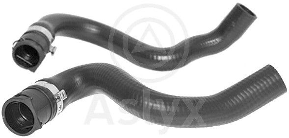 К-кт патрубков отопления OPL corsa-c/combo/meriva 1.3cdti 01-07 - Aslyx AS204509