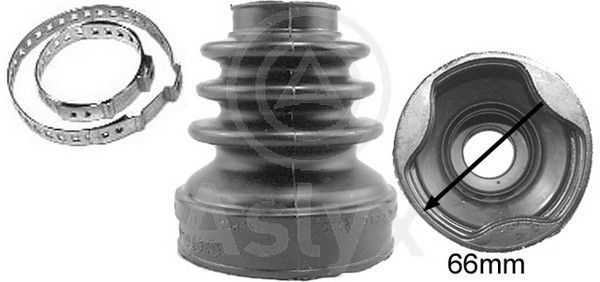 Комплект пыльника, приводной вал - Aslyx AS-501541