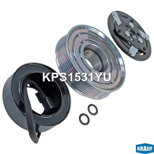 Шкив компрессора кондиционера в сборе - Krauf KPS1531YU