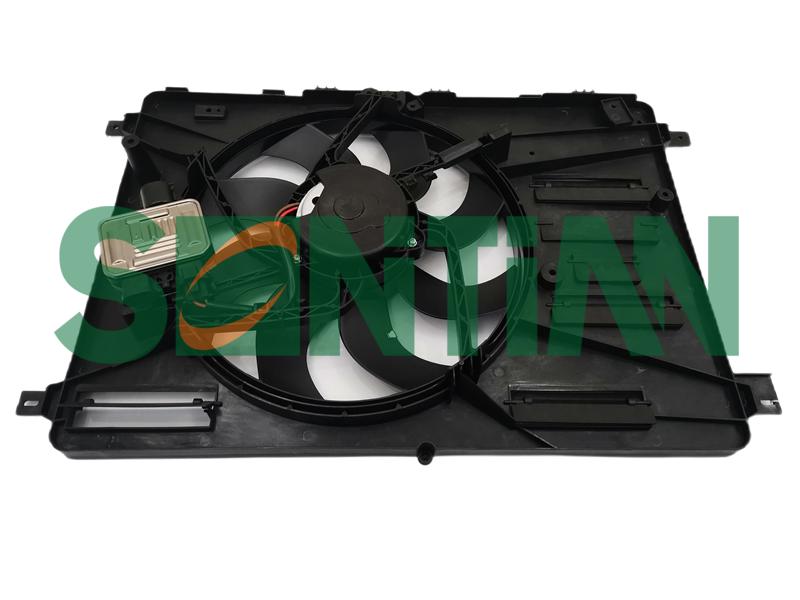 Вентилятор радиатора. Ford Mondeo (07-) (с кожухом) - SONTIAN ZD168885