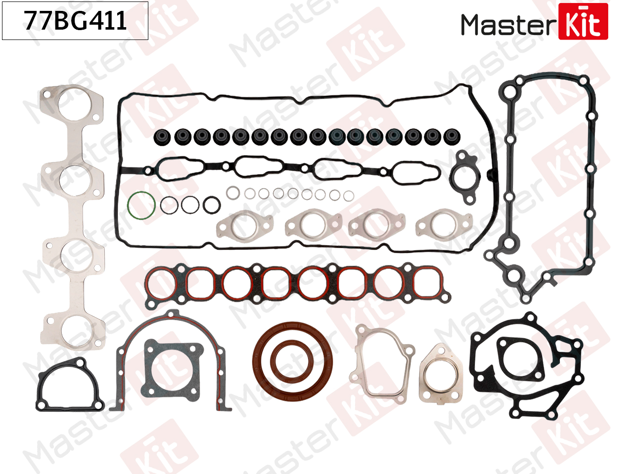 Комплект прокладок двигателя - Master KiT 77BG411