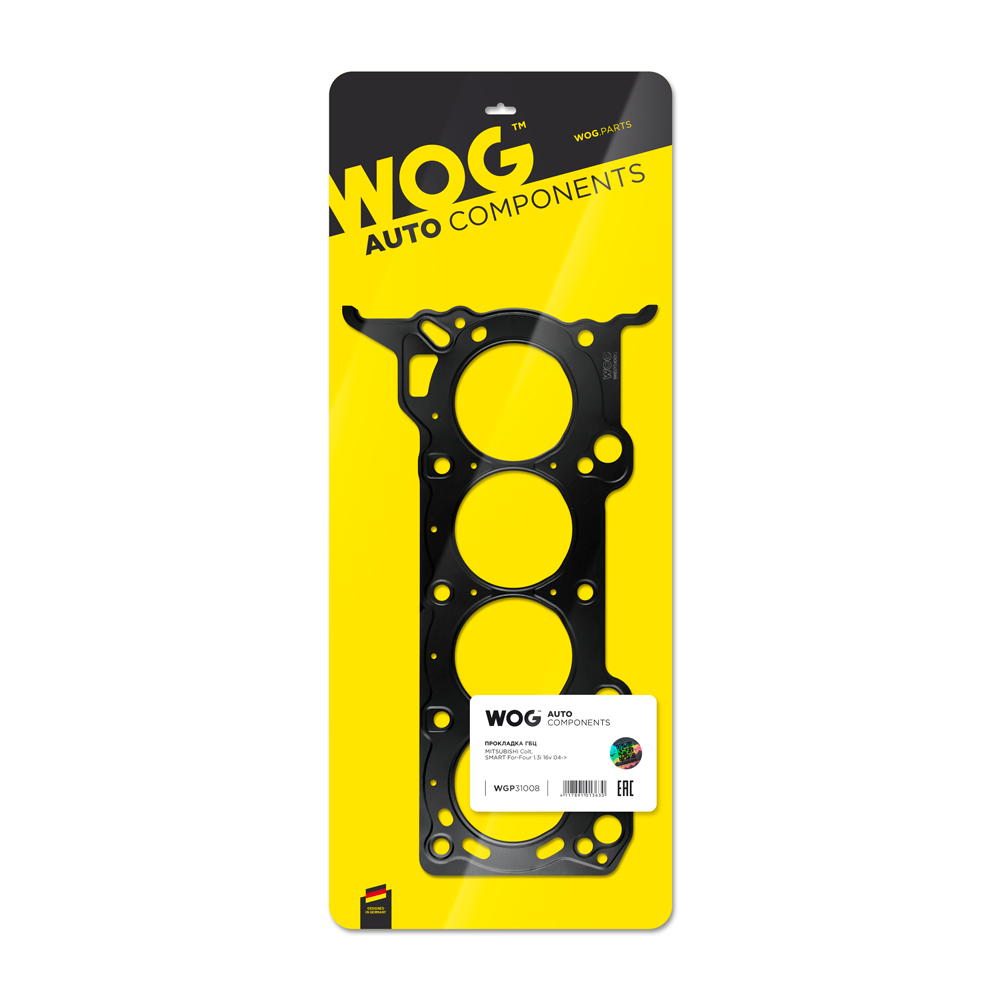 Прокладка ГБЦ металлическая - WOG WGP31008