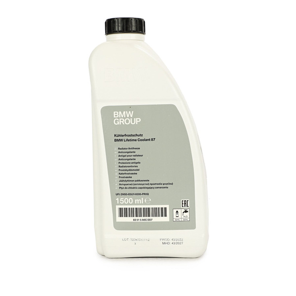 Антифриз концентрат синий 15л BMW 83515A6CDD7 2919₽