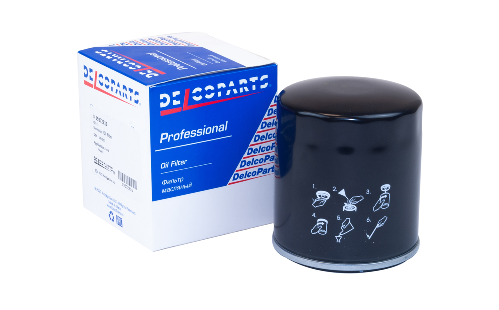 Фильтр масляный двигателя Ford focus II - DelcoParts 19372616