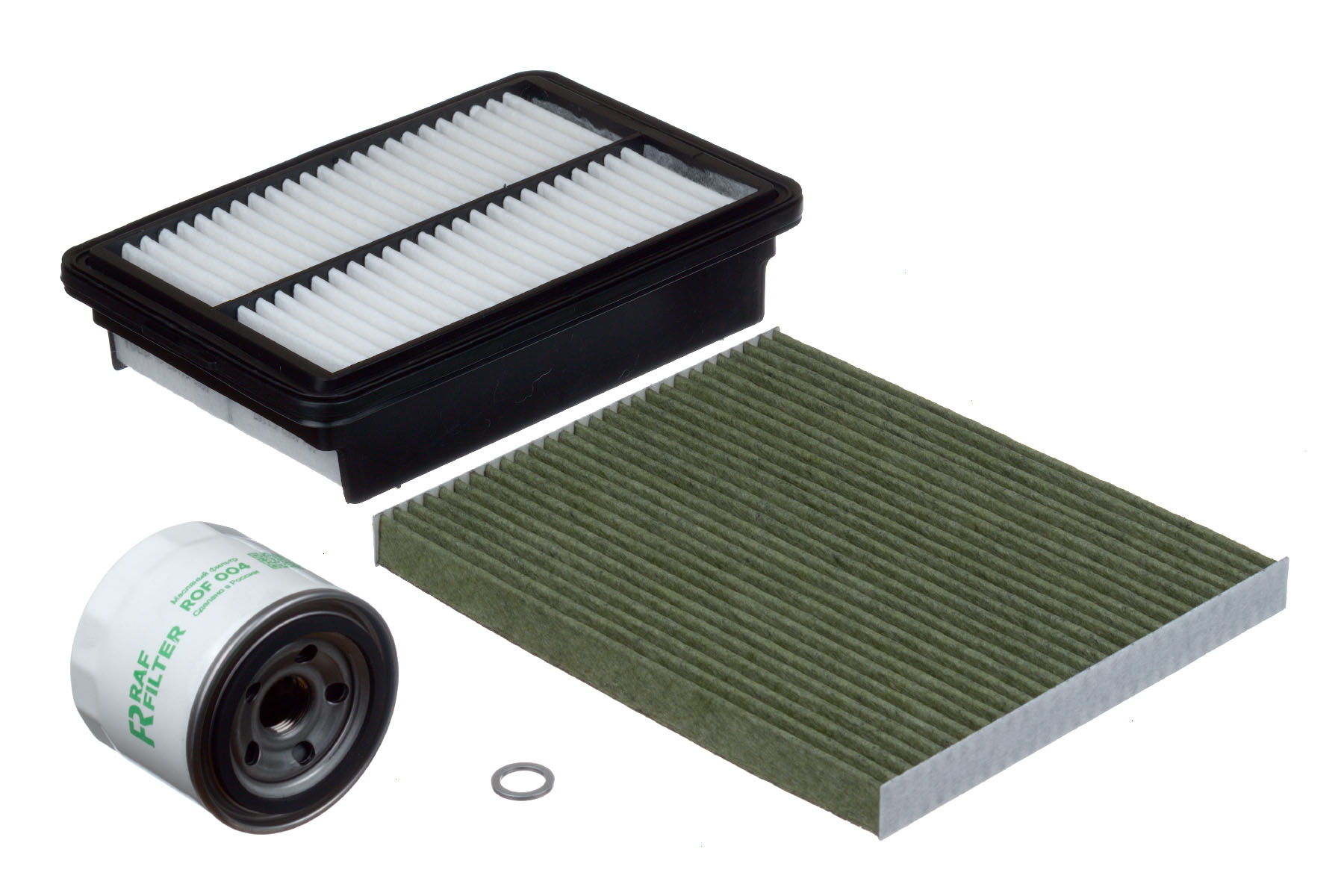 Комплект ТО комфорт Hyundai Elantra VI (ad) (15-20) , KIA Cerato IV (bd) (18-) - RAF Filter RT007K