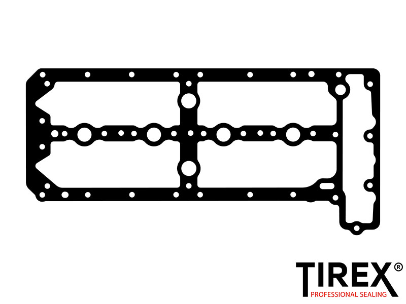 Прокладка крышки клапанной - Tirex TE01357
